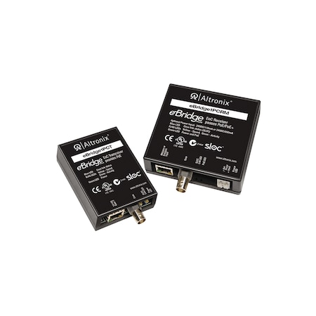 Altronix RECEIVER/TRANSCEIVER KIT, ETHERNET OVER COAX, EBRIDGE PLUS 519616